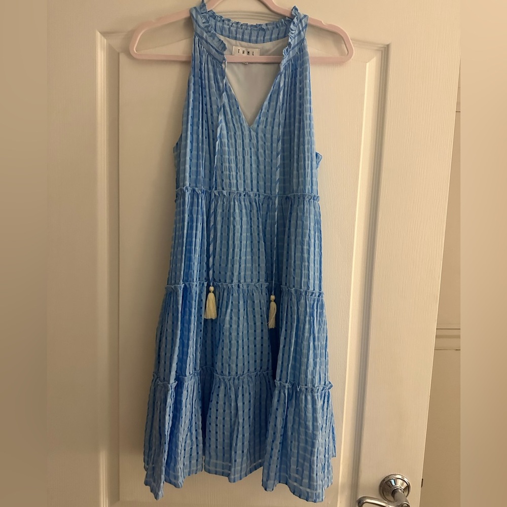 THML blue dress - size S